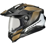 Scorpion EXO-XT9000 Carbon Trailhead Dual Sport Helmet Matte Gold LG