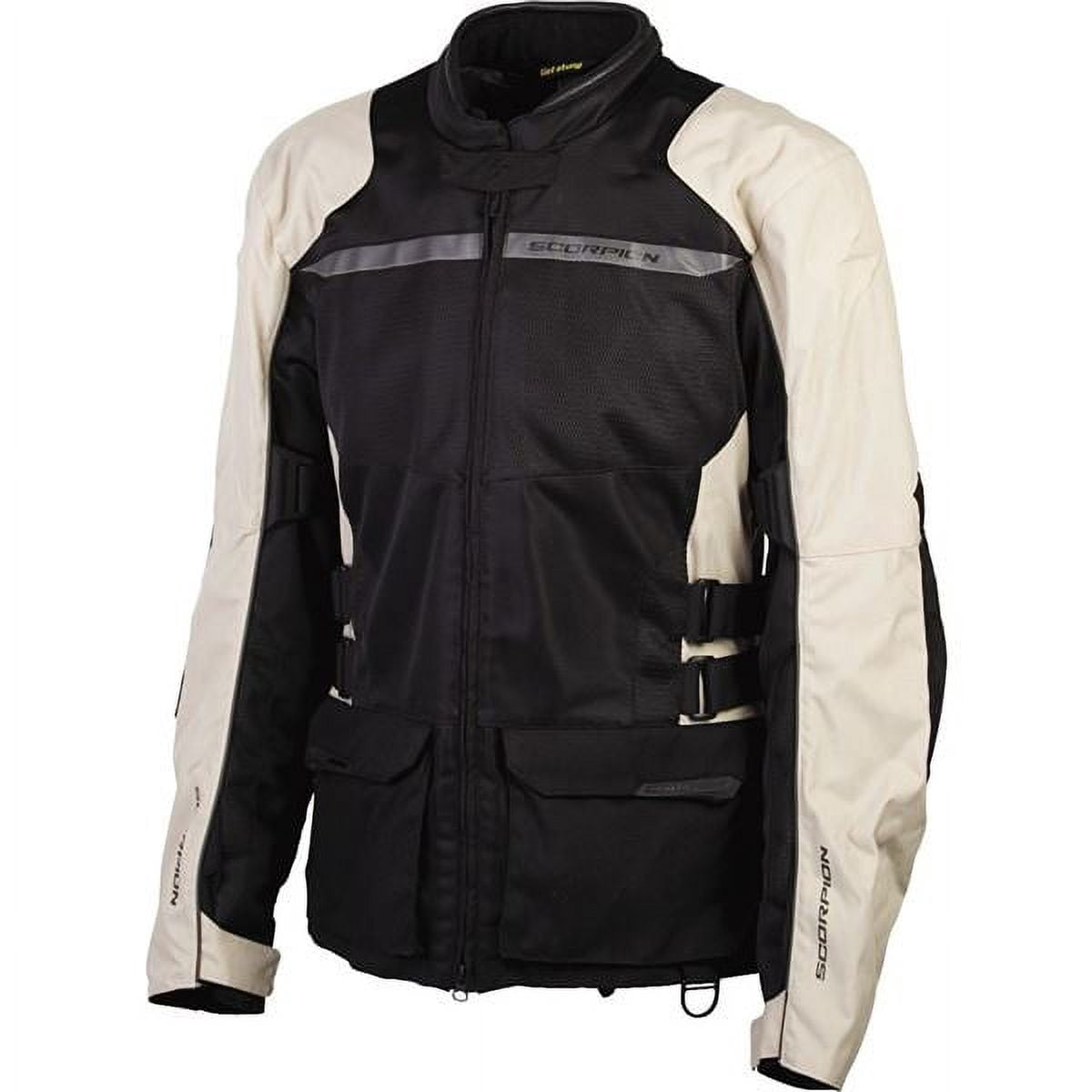 ジャケット・アウター Yuma Scorpion EXO Yuma Textile Motorcycle Jacket - Blk/Sand, All Sizes