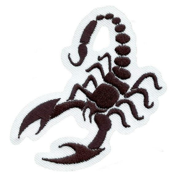 Scorpion Embroidered Iron On Patch