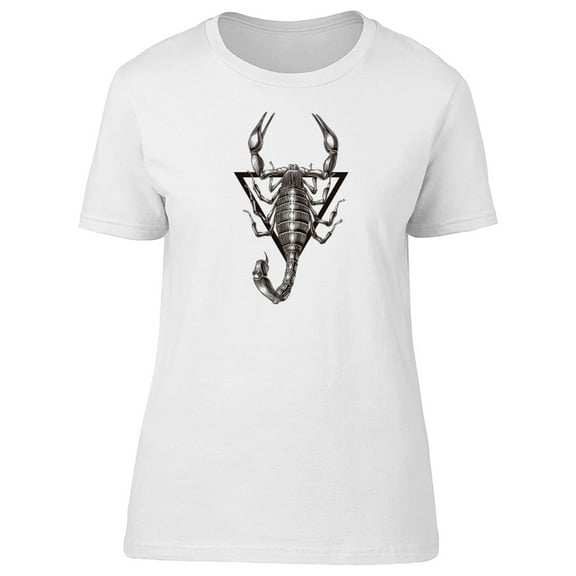 Scorpion Engraving Style T-Shirt Men -Image by Shutterstock, Male Medium