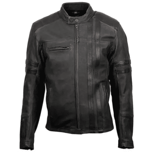 Scorpion 1909 Leather Jacket Black/Brown SM