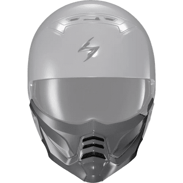 Scorpion Exo Face Mask for Covert 2 Helmets -  Cement Gray - XL-3XL