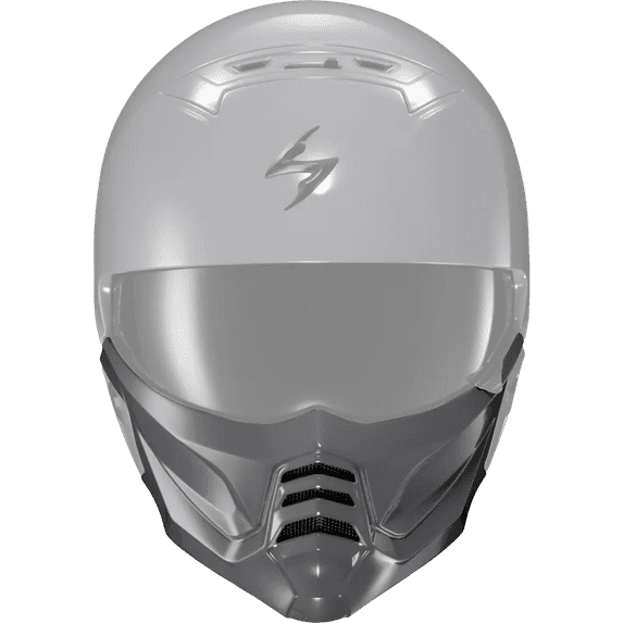 Scorpion Exo Face Mask for Covert 2 Helmets - Cement Gray - XL-3XL