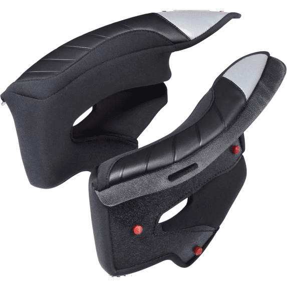 Scorpion EXO-Covert FX Helmet Kwikwick Cheek Pads Black XL