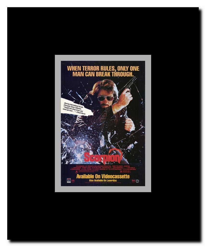 Scorpion Framed Movie Poster