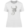 thumbnail image 1 of Scorpion Geometric Animal Figure T-Shirt Women -Image by Shutterstock, Female Large, 1 of 2