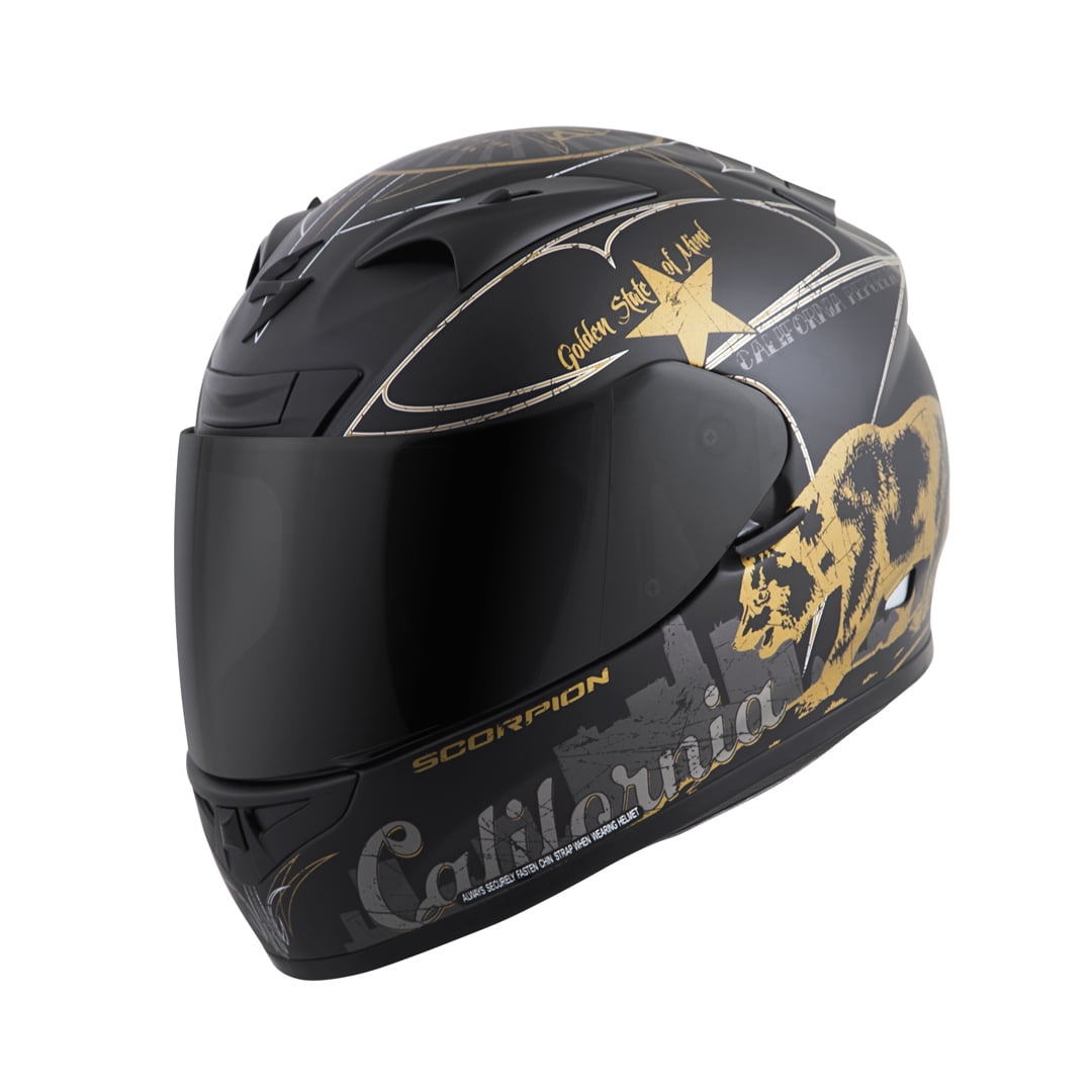 Scorpion Helmets EXO-R710 Golden State Helmets - Walmart.com