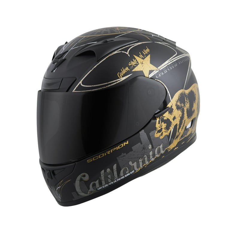 Scorpion Helmets EXO-R710 Golden State Helmets - Walmart.com