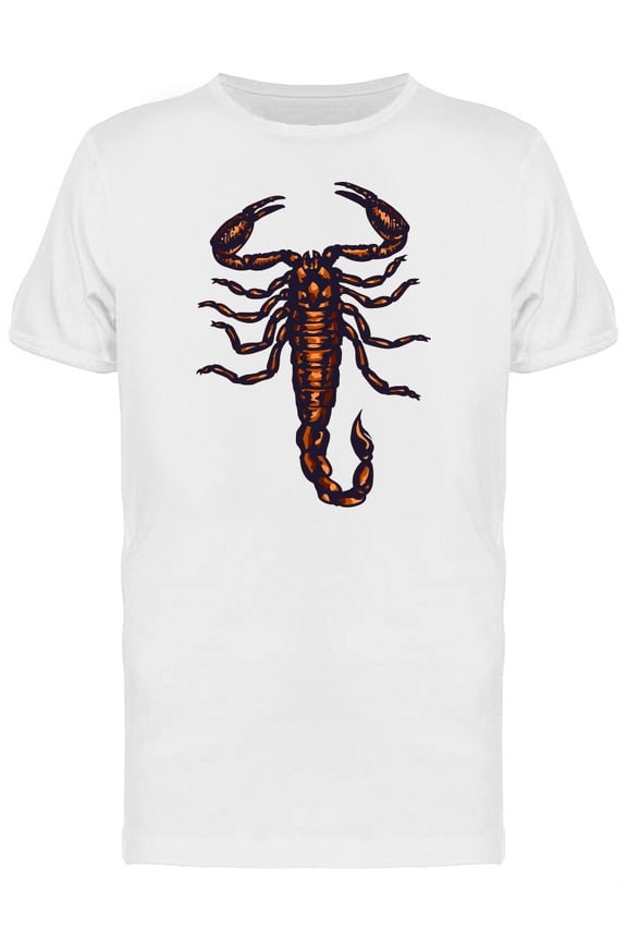 Scorpion Image T-Shirt Men -Image by Shutterstock, Male Medium