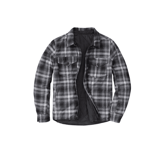 Scorpion Morpheus Mens Reversible Jacket Black/Plaid Gray XL