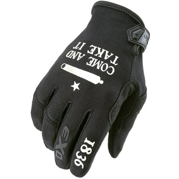 Moto Flex Gloves Lone Star Black Sm