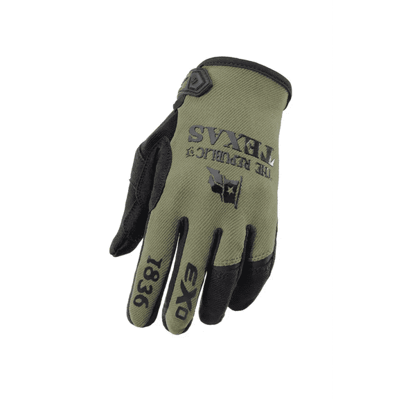 Scorpion Moto-Flex Lone Star Gloves (X-Large, Olive/Black)