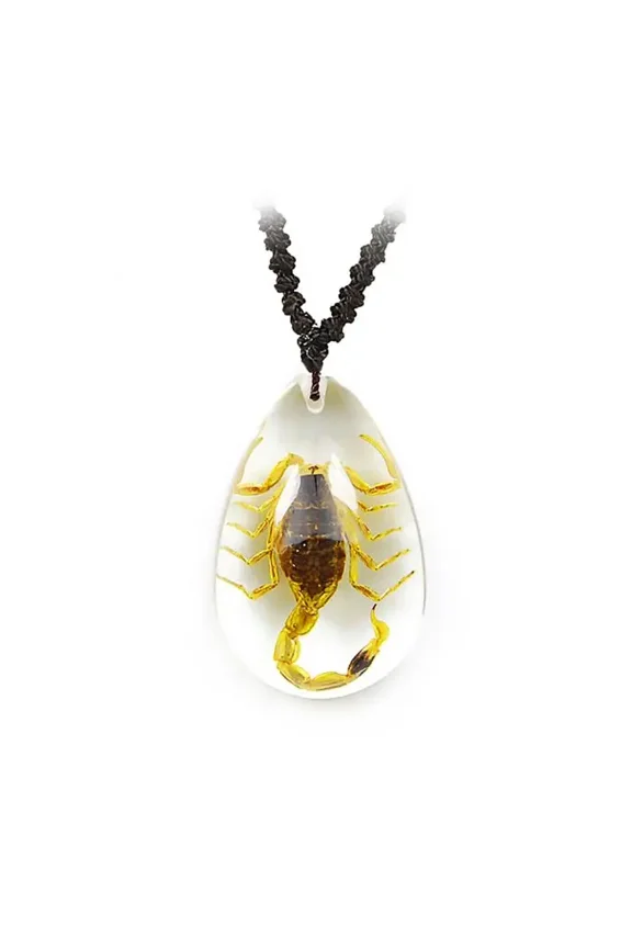 Scorpion Necklace Crafted