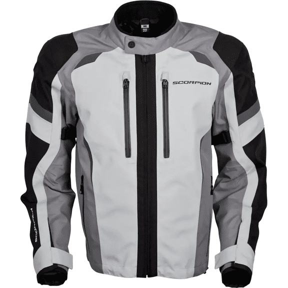 Scorpion EXO Optima Textile Motorcycle Jacket - Grey/Blk, All Sizes