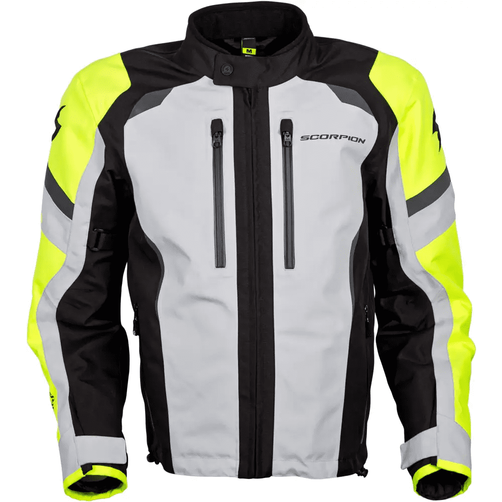 Scorpion Optima Mens Motorcycle Jacket Hi-Vis MD
