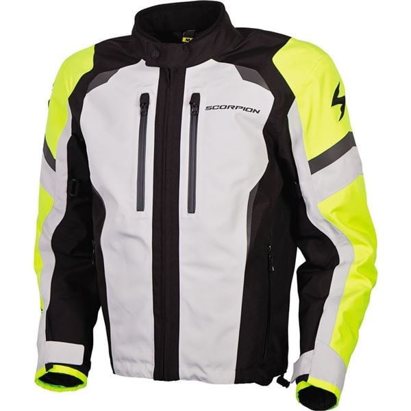 Scorpion Optima Mens Motorcycle Jacket Hi-Vis XL
