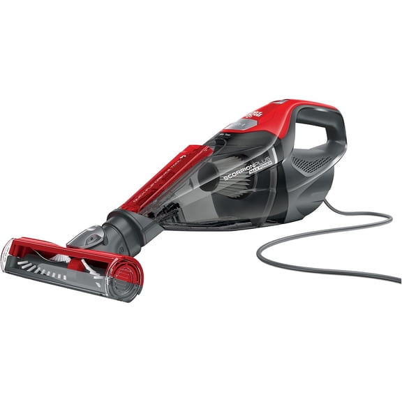 Scorpion Plus Handheld Vacuum Cleaner, Powerful Suction, Lightweight, Includes Pivoting Stair and Upholstery Tool, Crevice Tool, Corded Portable Vacuum Cleaner