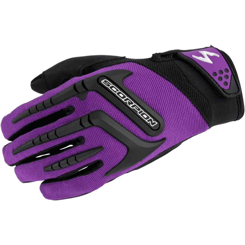 Scorpion Skrub Womens Motorcycle Gloves Purple SM
