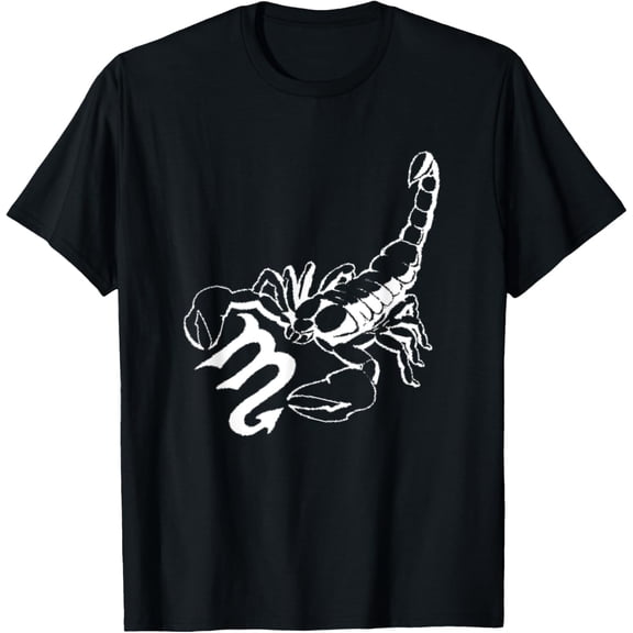 Scorpion Symbol Astrology Horoscope Zodiac Sign Birthday T-Shirt