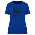 thumbnail image 1 of Scorpion Symbol Line Icon T-Shirt Women -Image by Shutterstock Small, 1 of 2