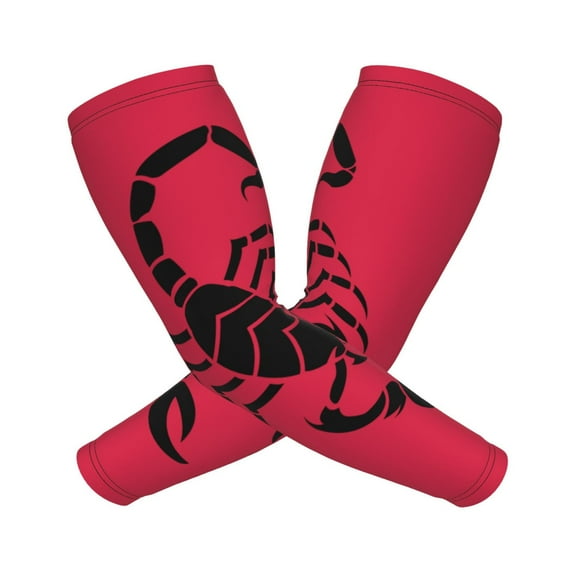 Scorpion Tatoo Compression Sports Arm Sleeve Baseball Football Basketball For Men And Women