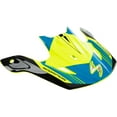 thumbnail image 1 of Scorpion VX-R70 Helmet Replacement Visor/Peak Ascend Neon/Blue, 1 of 1