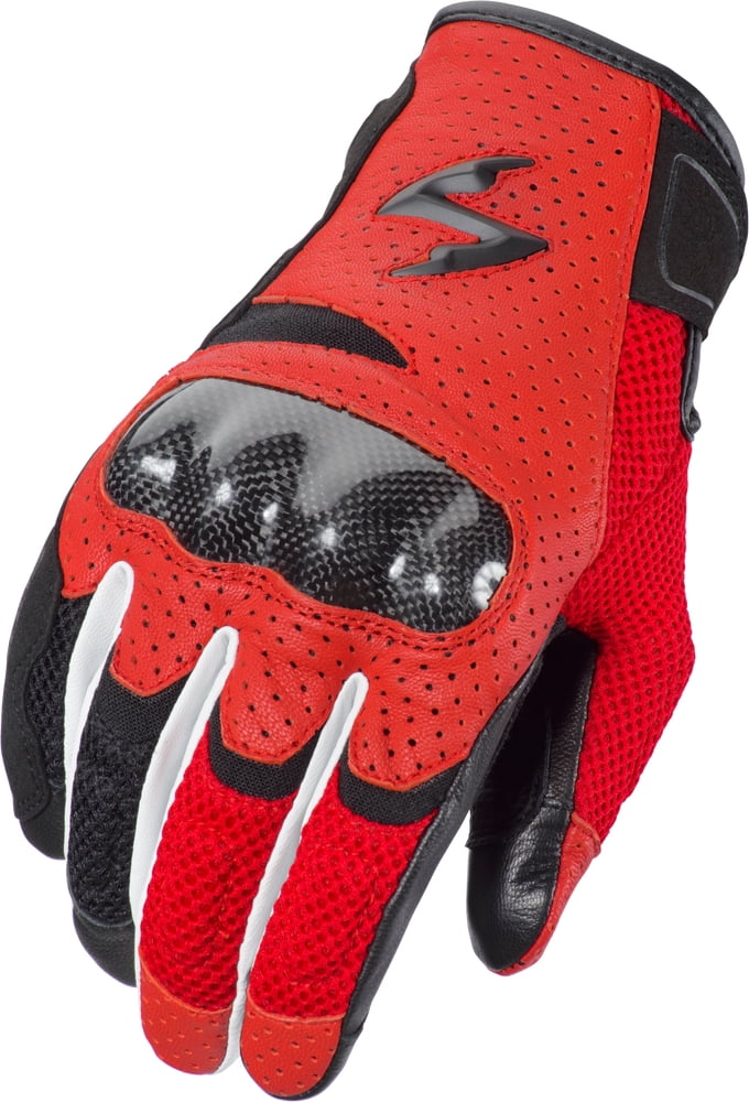 Scorpion Vortex Air Gloves (Large, Red)