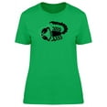 thumbnail image 1 of Scorpion With Music Device Icon T-Shirt Women -Image by Shutterstock, Female Large, 1 of 2
