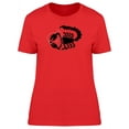 thumbnail image 1 of Scorpion With Music Device Icon T-Shirt Women -Image by Shutterstock, Female XX-Large, 1 of 2