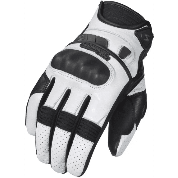 Scorpion Klaw II Womens Gloves White/Black SM
