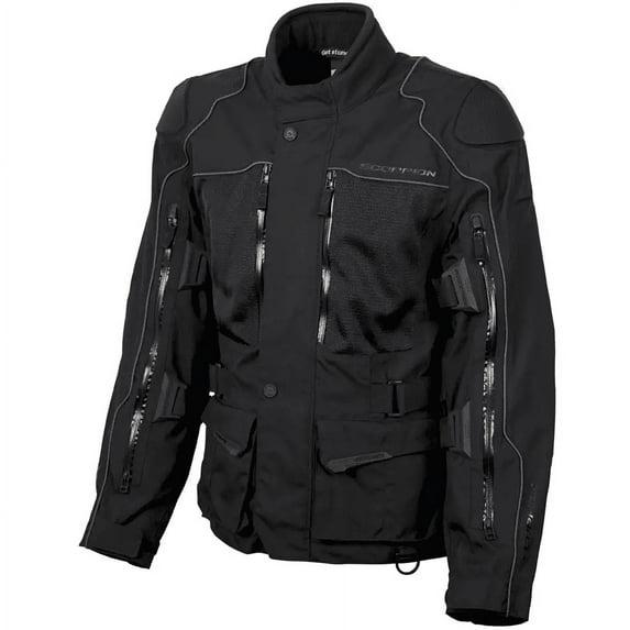 Scorpion EXO Yosemite Textile Motorcycle Jacket - Blk, All Sizes