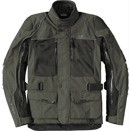 Scorpion Yosemite Mens Textile Motorcycle Jacket Dark Olive SM