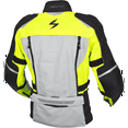 thumbnail image 1 of Scorpion Yosemite Mens Textile Motorcycle Jacket Hi-Viz Yellow/Black/Gray XL, 1 of 2