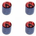 thumbnail image 1 of Scorpion on Red Bug Insect Venom Poisonous Tire Rim Wheel Aluminum Valve Stem Caps, Multiple Colors, 1 of 1