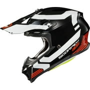 ScorpionEXO EXO VX-16 Format Helmet (X-Small, Black/White/Red)