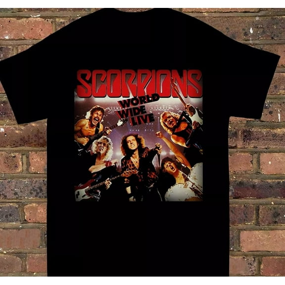 Scorpions Band Tour Short Sleeve T- Shirt Unisex All Size S to 2345XL