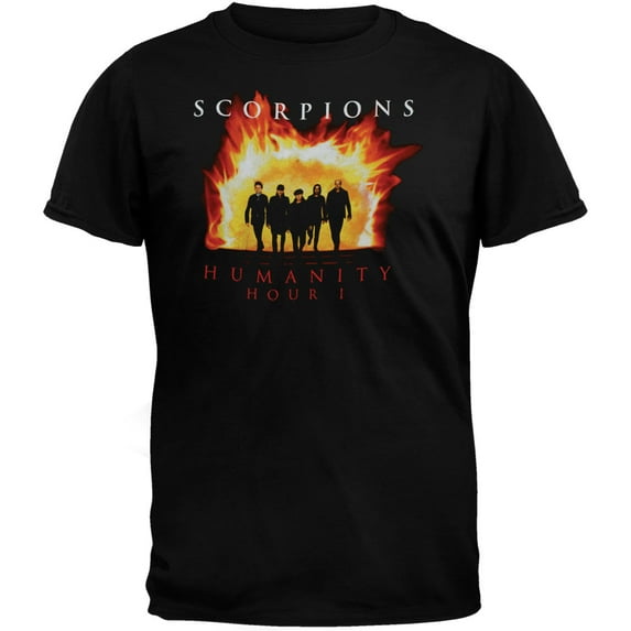 Scorpions Men's Flame Guys Tour Short Sleeve T Shirt