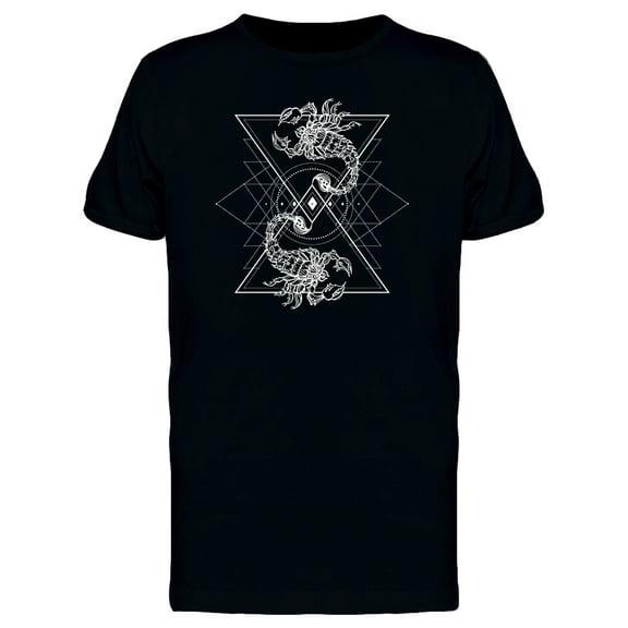 Scorpions Triangle Shapes T-Shirt Men -Image by Shutterstock, Male 3X-Large