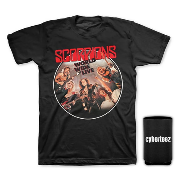 Scorpions World Wide Live T-Shirt S-3XL + Coolie (L)