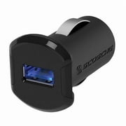 12W Car Charger Single-Port Type A Black - Scosche