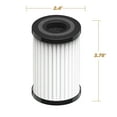 thumbnail image 1 of Scosche AFP2RF-SP Fresche Replacement H13 HEPA Air Filter for Use with Scosche Model AFP2-SP, 1 of 7
