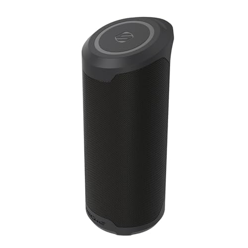 Pre-Owned Scosche BTMSMSC1-BB2 BoomBottle Waterproof Wireless Bluetooth Speaker MagicMount Mobile Devices Black