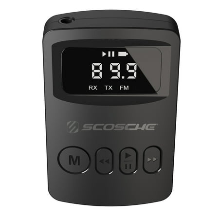 Scosche - BTFREQ Mini FM Transmitter - Black