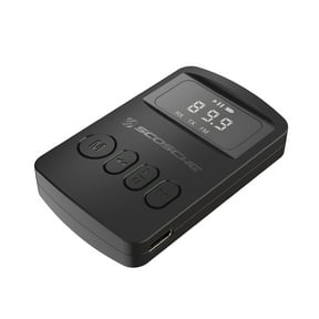 Scosche Portable Bluetooth FM Transmitter/Receiver Compatible w/ Home/Car Stereo, Airplane BTTRFM-SP1