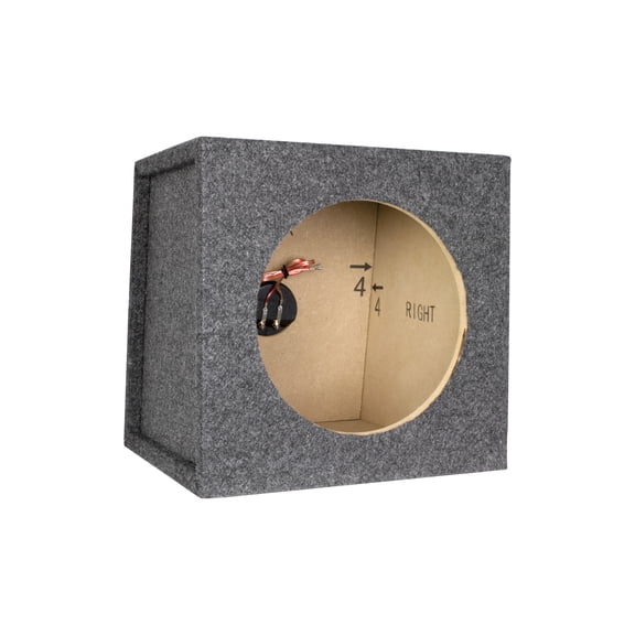 Scosche Build Your Own 10 inch Subwoofer Box SE10KT - Enclosure for subwoofer - MDF