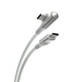 thumbnail image 1 of Scosche CCBRA6WT-SP Strikeline Premium USB-C to Right-Angle USB-C Charge & Sync Braided Cable 6-ft., 1 of 5
