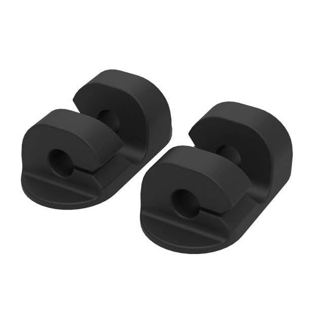 Scosche CMAA26PKRP Stick Em Adhesive Cable Management Organizer Clip