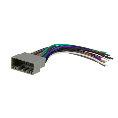 Scosche CR02B Wiring Harness Compatible with Select 2002-07 Non-Amplified Chrysler, Dodge & Jeep