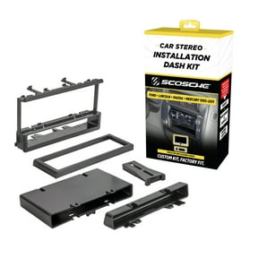 Scosche FD1327B Single DIN Dash Kit Compatible with Select 1995-11 Ford, Lincoln, Mazda and Mercury