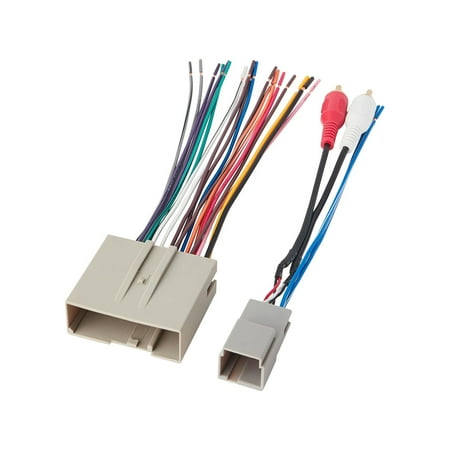 Scosche FDK11B Wiring Harness for Select Factory Amplified 2003-12 Ford, Lincoln & Mercury Vehicles